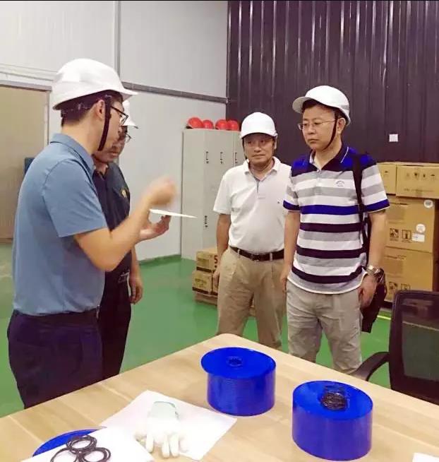 中石油西南油氣田分公司、中石油川慶鉆探公司、長江大學(xué)領(lǐng)導(dǎo)和專家來我司考察調(diào)研
